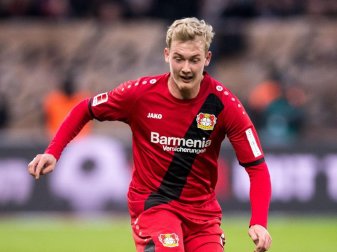 Leverkusens Brandt ist mit der Entwicklung seines Teams zufrieden. Foto: Marius Becker Leverkusens Brandt ist mit der Entwicklung seines Teams zufrieden. Foto: Marius Becker