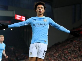 Leroy Sane hat sich im Spiel von Manchester City gegen Cardiff City verletzt. Foto: Peter Byrne Leroy Sane hat sich im Spiel von Manchester City gegen Cardiff City verletzt. Foto: Peter Byrne