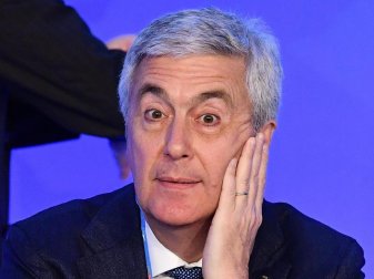 Cosimo Sibilia hatte bei der Stichwahl gegen Gabriele Gravina zur Abgabe leerer Stimmzettel aufgerufen. Foto: Ettore Ferrari Cosimo Sibilia hatte bei der Stichwahl gegen Gabriele Gravina zur Abgabe leerer Stimmzettel aufgerufen. Foto: Ettore Ferrari