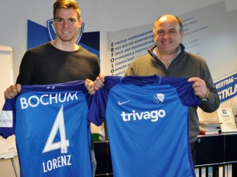 Vertrag bis 2020: Lorenz (l.) wechselt zum VfL Bochum Vertrag bis 2020: Lorenz (l.) wechselt zum VfL Bochum