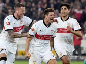 Mario Gomez soll den VfB Stuttgart mit seinen Toren vor dem Abstieg retten. Foto: Marijan Murat Mario Gomez soll den VfB Stuttgart mit seinen Toren vor dem Abstieg retten. Foto: Marijan Murat