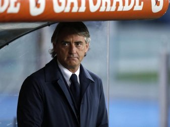Ist ein Kandidat auf den Posten des italienischen Nationaltrainers: Roberto Mancini. Foto: Riccardo Antimiani Ist ein Kandidat auf den Posten des italienischen Nationaltrainers: Roberto Mancini. Foto: Riccardo Antimiani