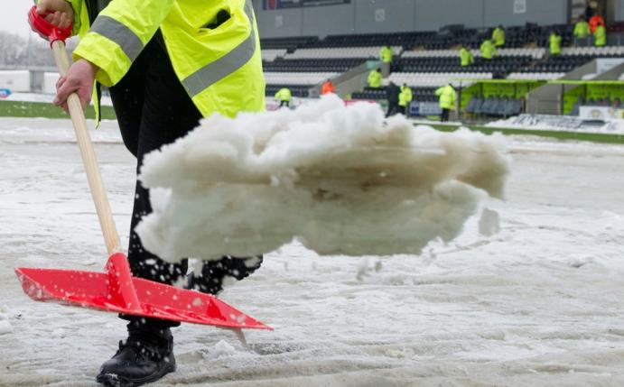 Ligaspiel in Darmstadt soll trotz Schnee stattfinden