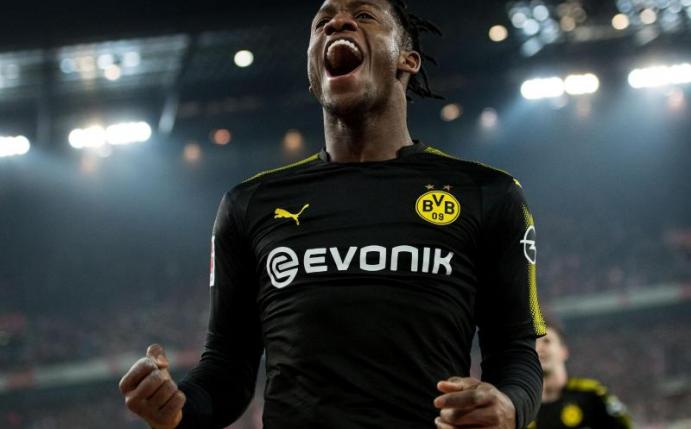 Feierte bei Borussia Dortmund einen perfekten Einstand: Winter-Neuzugang Michy Batshuayi. Foto: Marius Becker