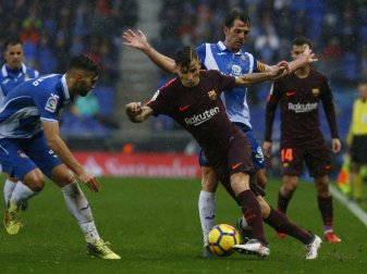 Das Barcelona-Derby endet mit einem 1:1-Unentschieden Das Barcelona-Derby endet mit einem 1:1-Unentschieden