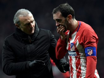 Diego Godin verliert gegen den FC Valencia drei Zähne Diego Godin verliert gegen den FC Valencia drei Zähne