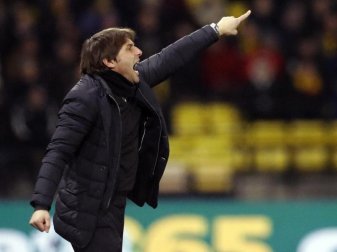 Muss um seinen Job bangen: Chelseas Trainer Antonio Conte. Foto: Frank Augstein Muss um seinen Job bangen: Chelseas Trainer Antonio Conte. Foto: Frank Augstein