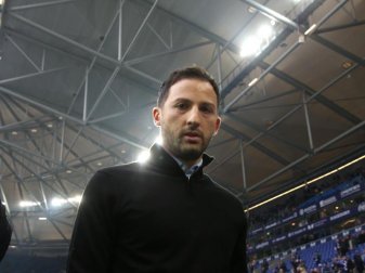 Schalkes Trainer Domenico Tedesco will erstmals das Halbfinale im DFB-Pokal. Foto: Ina Fassbender Schalkes Trainer Domenico Tedesco will erstmals das Halbfinale im DFB-Pokal. Foto: Ina Fassbender