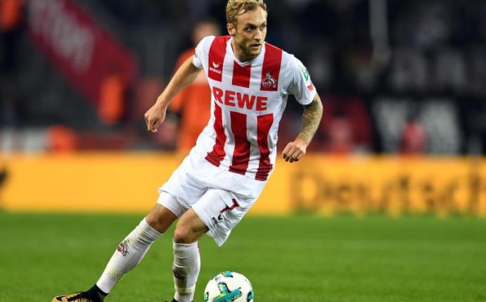 Kölns Marcel Risse könnte nach seiner Knie-Operation gegen Frankfurt zum Einsatz kommen. Foto: Federico Gambarini