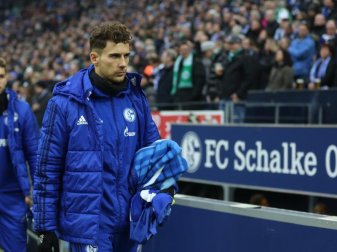 Schalkes Leon Goretzka freut sich auf das Spiel gegen Bayern München. Foto: Ina Fassbender Schalkes Leon Goretzka freut sich auf das Spiel gegen Bayern München. Foto: Ina Fassbender