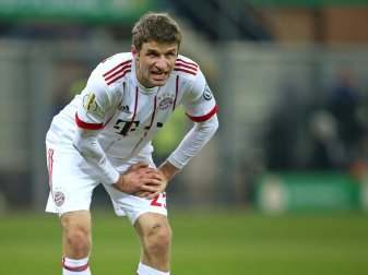Thomas Müller ist zurück im Training von Bayern München Thomas Müller ist zurück im Training von Bayern München