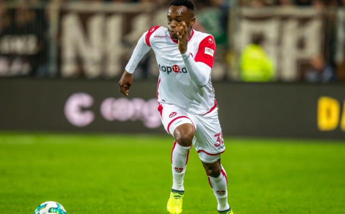 Osayamen Osawe traf zum 3:1 für Kaiserslautern
