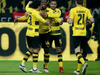 Jubel beim BVB über den 2:0-Sieg gegen den HSV Jubel beim BVB über den 2:0-Sieg gegen den HSV