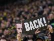 Die Dortmunder Fans feierten frenetisch das Comeback von Marco Reus. Foto: Guido Kirchner