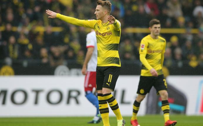 Direkt wieder mittendrin: Marco Reus bei seinem Comeback