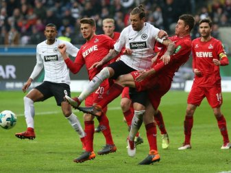 Am Rande der Partie Frankfurt-Köln kam es zu Krawallen Am Rande der Partie Frankfurt-Köln kam es zu Krawallen