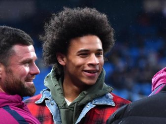 Leroy Sané (M) hat sich bei Manchester City für das Spiel beim FC Basel wieder fit gemeldet. Foto: Anthony Devlin Leroy Sané (M) hat sich bei Manchester City für das Spiel beim FC Basel wieder fit gemeldet. Foto: Anthony Devlin