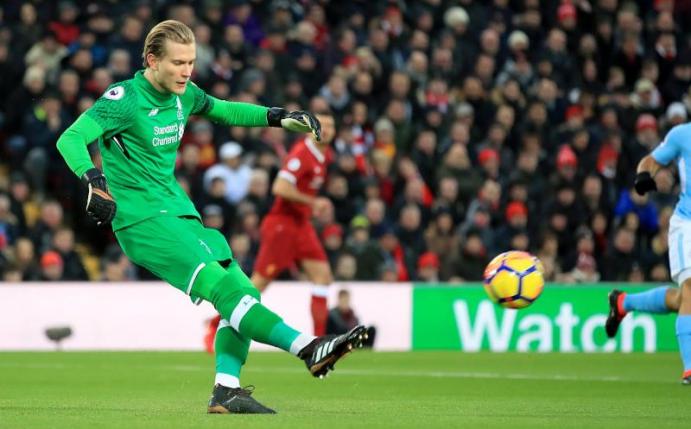 Liverpools Torwart Loris Karius will gegen Porto die Null halten. Foto: Peter Byrne