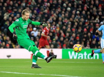 Liverpools Torwart Loris Karius will gegen Porto die Null halten. Foto: Peter Byrne Liverpools Torwart Loris Karius will gegen Porto die Null halten. Foto: Peter Byrne
