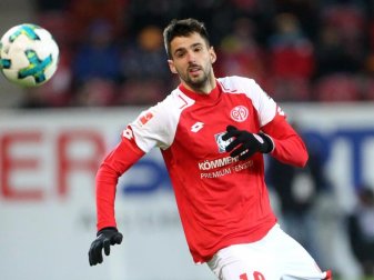 Wird von Mainz 05 in die Schweiz ausgeliehen: Stürmer Kenan Kodro. Foto: Thomas Frey Wird von Mainz 05 in die Schweiz ausgeliehen: Stürmer Kenan Kodro. Foto: Thomas Frey