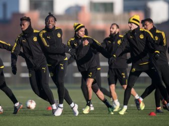 Die Hoffnung auf einen Aufwärtstrend ist beim BVB zurück. Foto: Bernd Thissen Die Hoffnung auf einen Aufwärtstrend ist beim BVB zurück. Foto: Bernd Thissen