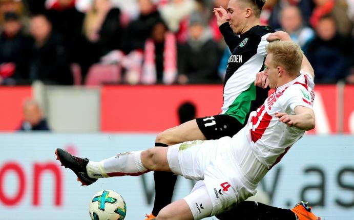 Der 1. FC Köln kam nicht über ein 1:1 hinaus