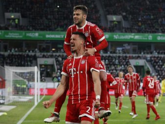 Sandro Wagner (u.) brachte die Bayern wieder ins Spiel Sandro Wagner (u.) brachte die Bayern wieder ins Spiel