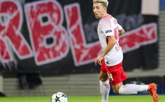 Kevin Kampl wechselte im Sommer 2017 für 20 Millionen Euro von Leverkusen nach Leipzig. Foto: Jan Woitas