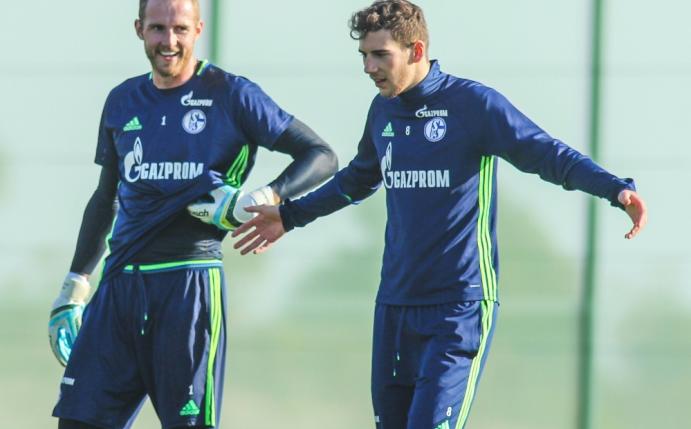 Fallen kurzfristig aus: Fährmann (l.) und Goretzka