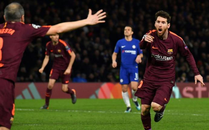 Messi trifft - Barcelona mit Unentschieden in London