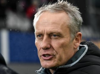 Trainer Christian Streich sorgt sich um das Niveau der Bundesliga. Foto: Patrick Seeger Trainer Christian Streich sorgt sich um das Niveau der Bundesliga. Foto: Patrick Seeger