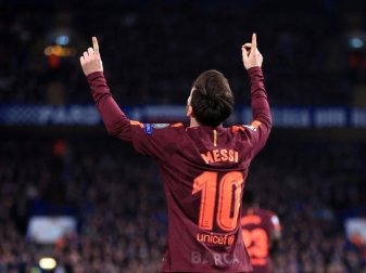 Verschaffte dem FC Barcelona mit seinem Tor eine gute Ausgangsposition. Foto: Nick Potts/PA Wire Verschaffte dem FC Barcelona mit seinem Tor eine gute Ausgangsposition. Foto: Nick Potts/PA Wire