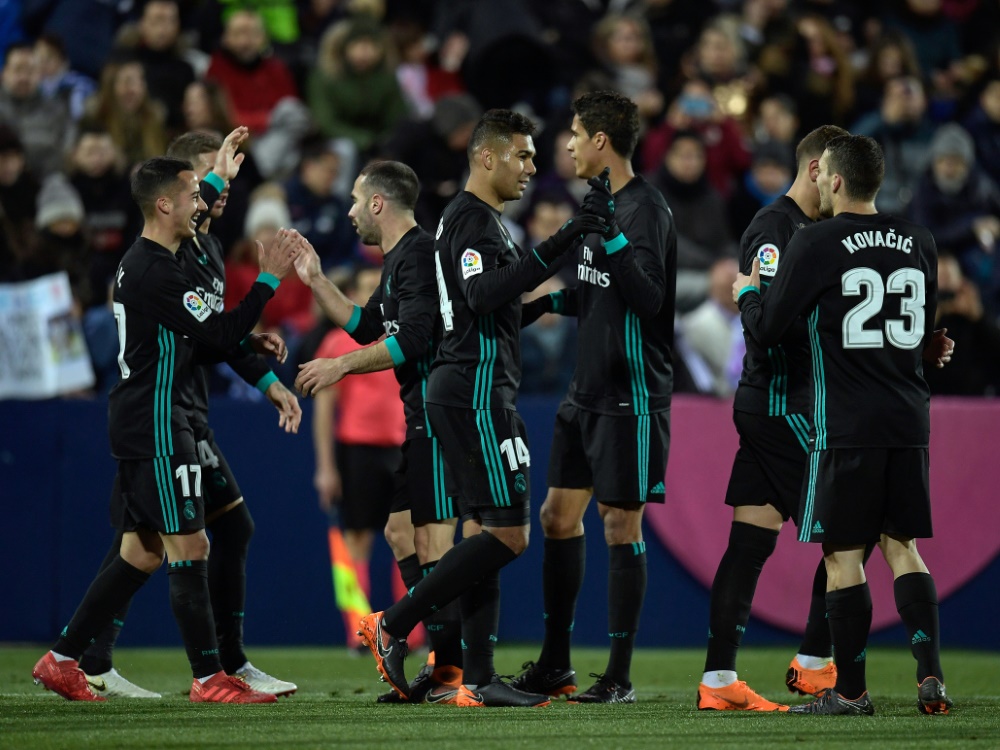 Real Madrid rückt auf den dritten Tabellenplatz vor