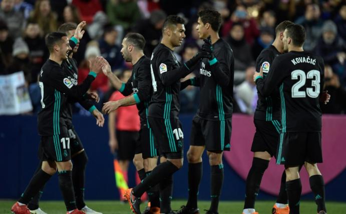 Real Madrid rückt auf den dritten Tabellenplatz vor