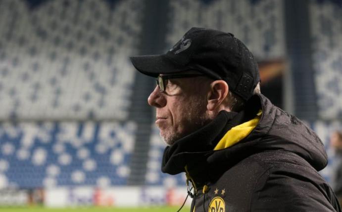 Hat das Achtelfinale in der Euopa League im Visier: BVB-Coach Peter Stöger. Foto: Bernd Thissen