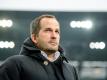 FCA-Coach Manuel Baum schaut dem Montagsspiel gegen Borussia Dortmund gelassen entgegen. Foto: Matthias Balk