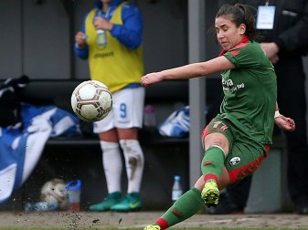 Hasret Kayikci erzielte beide Tore für Freiburg Hasret Kayikci erzielte beide Tore für Freiburg