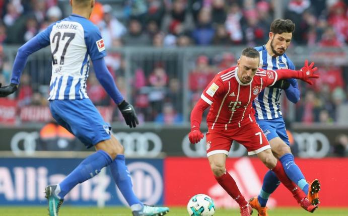 Bayern München und Hertha BSC Berlin trennen sich 0:0