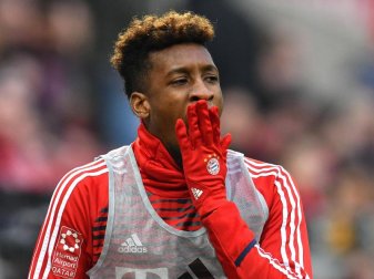 Kingsley Coman zog sich gegen Hertha BSC eine Sprunggelenksverletzung zu. Foto: Torsten Silz Kingsley Coman zog sich gegen Hertha BSC eine Sprunggelenksverletzung zu. Foto: Torsten Silz