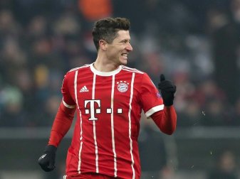 Robert Lewandowski findet die Spekulationen lustig Robert Lewandowski findet die Spekulationen lustig