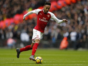 Auch in London eigenwillig: Pierre-Emerick Aubameyang Auch in London eigenwillig: Pierre-Emerick Aubameyang