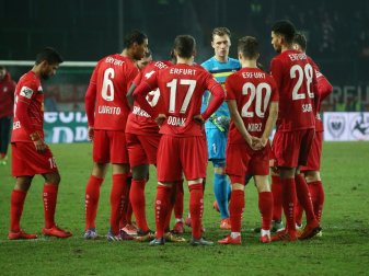 Rot-Weiß Erfurt verliert bei Carl Zeiss Jena Rot-Weiß Erfurt verliert bei Carl Zeiss Jena