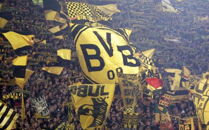 Dortmunds gelbe Wand wird gegen Augsburg vermutlich stiller als sonst. Foto: Friso Gentsch