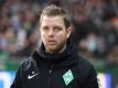 Werder-Trainer Florian Kohfeldt gibt der Sieg gegen den HSV Auftrieb vor der Partie gegen Gladbach. Foto: Carmen Jaspersen
