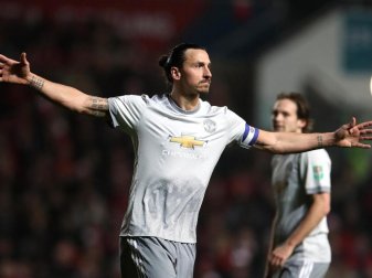 Zlatan Ibrahimovic stürmt in der englischen Premier League für Manchester United. Foto: Nick Potts/PA Wire Zlatan Ibrahimovic stürmt in der englischen Premier League für Manchester United. Foto: Nick Potts/PA Wire