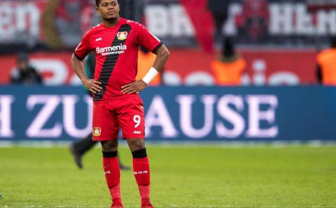 Der Leverkusener Leon Bailey klagte zuletzt über Oberschenkelprobleme. Foto: Marius Becker
