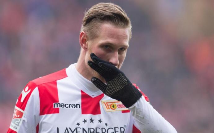 Sebastian Polter hat sich beim Warmlaufen einen Achillessehnenriss zugezogen. Foto: Annegret Hilse