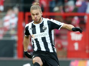 Rurik Gislason erzielte den Ausgleich für den SVS Rurik Gislason erzielte den Ausgleich für den SVS
