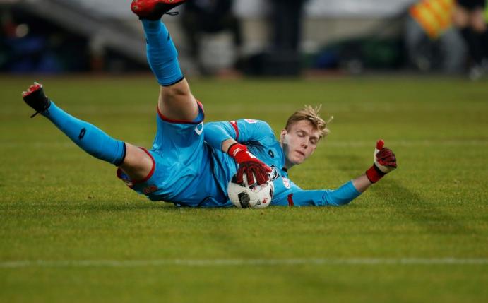 Florian Müller zeigte gegen Hamburg eine starke Leistung