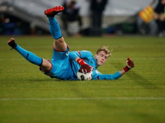 Florian Müller zeigte gegen Hamburg eine starke Leistung Florian Müller zeigte gegen Hamburg eine starke Leistung